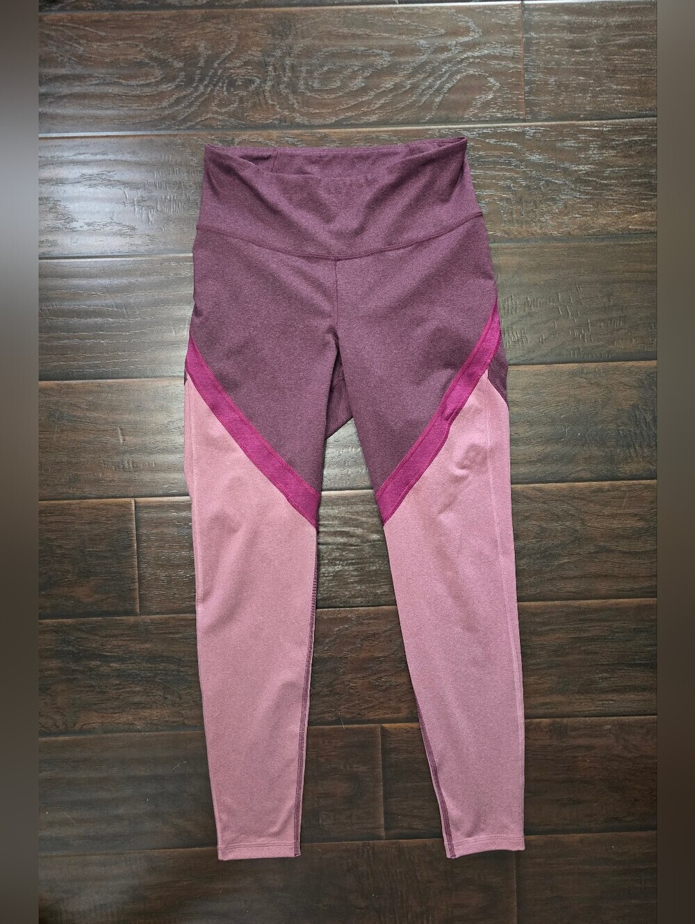 Old Navy Active Womens Red Pink Go-Dry Leggings Large Tall